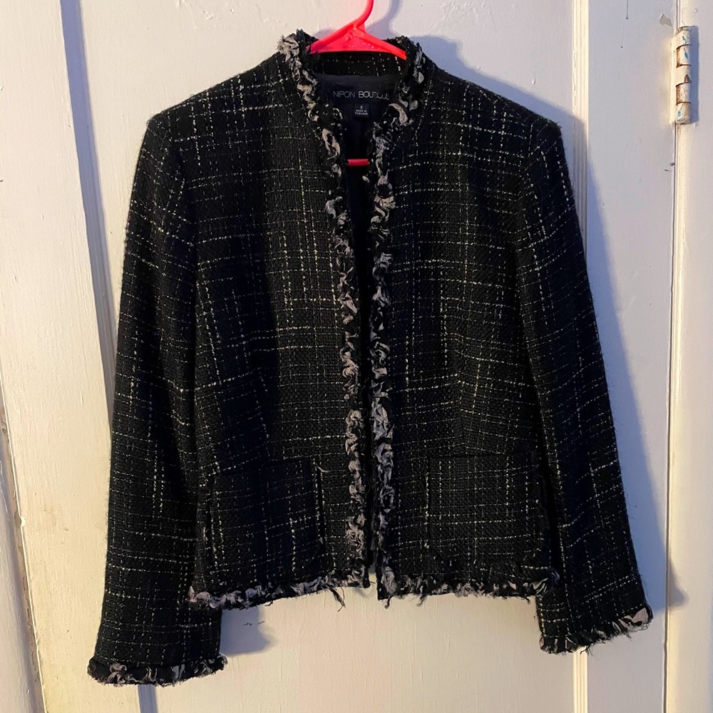 Black coat